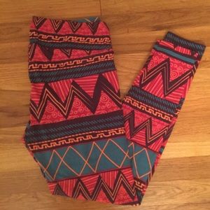LuLaRoe TC leggings, EUC